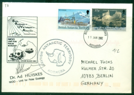 BAT-2002-Survey-Ships-10p-Antarctic-Symphony-37p-NIOO-Unit-for-Polar-Ecology-Rothera-to-Germany-cover BAT-2002-Survey-Ships-10p-Antarctic-Symphony-37p-NIOO-Unit-for-Polar-Ecology-Rothera-to-Germany-cover