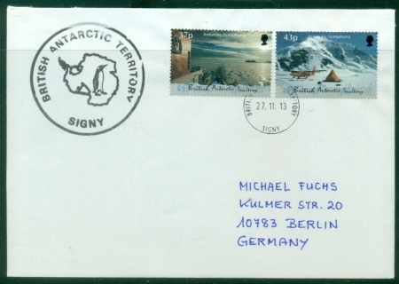 BAT-2013-Antarctic-Symphony-37-43p-Signy-to-Germany-cover BAT-2013-Antarctic-Symphony-37-43p-Signy-to-Germany-cover