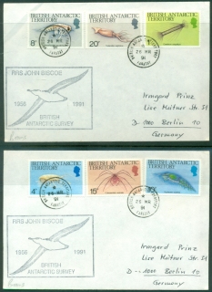 BAT-1991-Food-Chain-Definitives-41510p-8201p-RRS-John-Biscoe-to-Germany-2x-covers