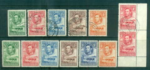 Bechuanaland-Protectorate-1938-KGVI-Assorted-Defins