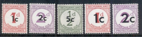 Bechuanaland-Protectorate-1961-Postage-Dues-MLH