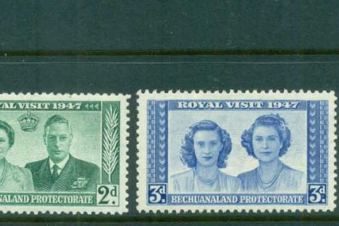 Bechuanaland-Protectorate-1947-Royal-Visit-MLH