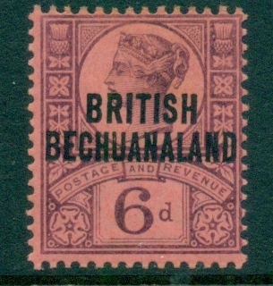 Bechuanaland-1891-QV-Opt-6d-tonesMLH