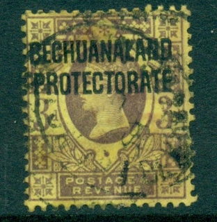 Bechuanaland-Protectorate-1897-3d-QV-Opt-FU-Lot29274