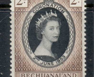 Bechuanaland-Protectorate-1953-QEII-Coronation-MLH