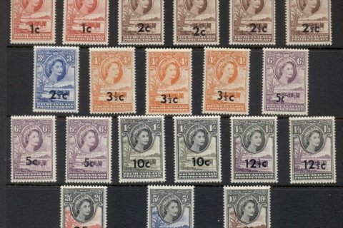 Bechuanaland-Protectorate-1961-QEII-Pictorials