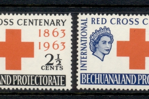 Bechuanaland-Protectorate-1963-Red-Cross-Centenary-MLH