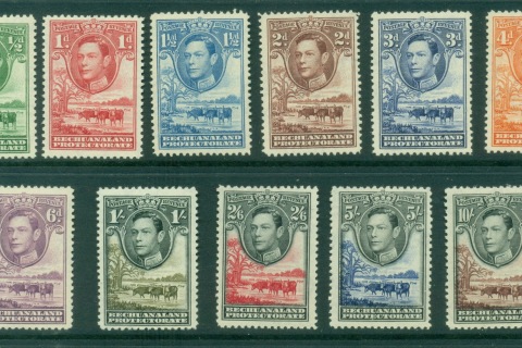 Bechuanaland-Protectorate-1938-KGVI-Pictorials