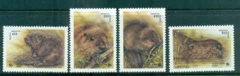 Belarus 1995 WWF European Beaver