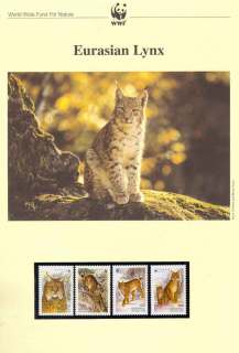 Belarus 2000 WWF Eurasian Lynx