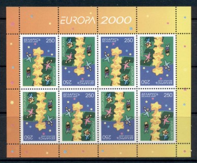 Belarus-2000-Europa-Stars-sheetlet-MUH