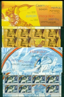 Belarus-2006-EUROPA-Stamps-Integration-through-the-Eyes-of-Young-People-2xbooklets-MUH