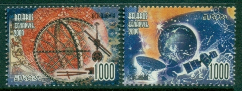 Belarus-2009-EUROPA-Stamps-Astronomy-MUH
