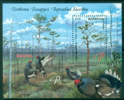 Belarus-2014-Flora-Fauna-of-Bogs-Birds-MS-MUH