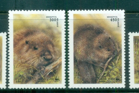 Belarus 1995 WWF European Beaver