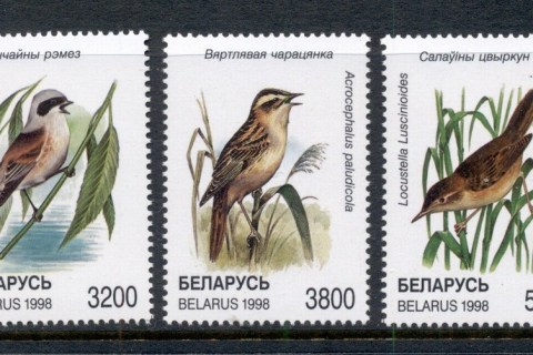 Belarus-1998-Songbirds-MUH