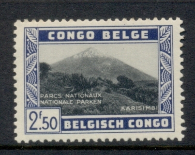 Belgian-Congo-1937-38-Karisimbi-2-50fr-MUH