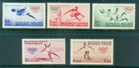 Belgian-Congo-1960-Summer-Olympics-Rome-MUH