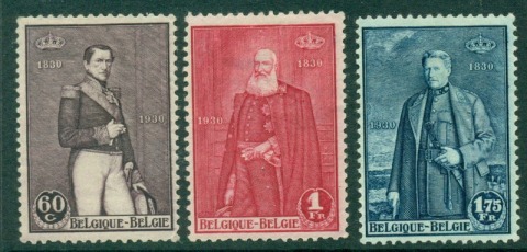 Belgium-1930-Independence-MH-Lot17521