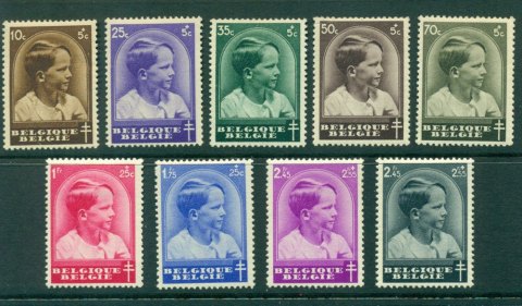 Belgium-1936-Prince-Baudouin-Anti-Tuberculosis-MH-Lot27204