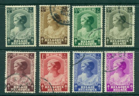 Belgium-1937-Princess-Joesphine-Charlotte-FU-Lot27209