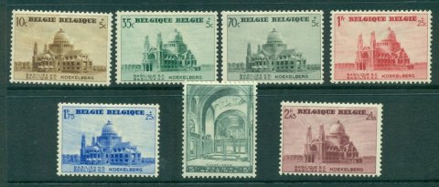 Belgium-1938-Basilica-of-Keokelberg-MH-Lot27213