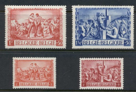 Belgium-1945-Welfare-Postal-Employee-Fund-MUH