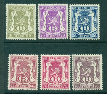 Belgium-1946-8-Officials-MH-Lot27320