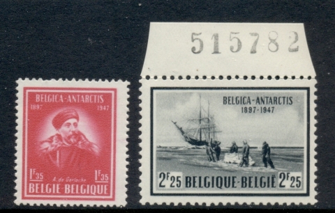 Belgium-1947-Antarctic-Expedition-MUH