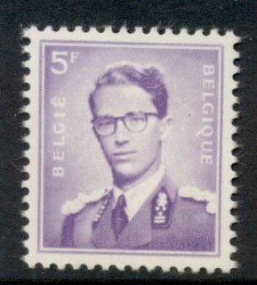 Belgium-1952-58-King-Baudouin-5f-MUH