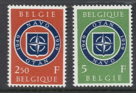 Belgium-1959-NATO-10th-Anniversary-MUH