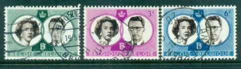 Belgium-1960-King-Baudouin-Wedding-FU-lot83241