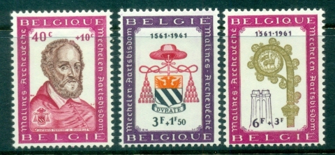 Belgium-1961-Malines-as-an-Archbishopric-MLH-lot83531