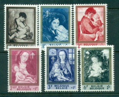 Belgium-1961-Paintings-MLH-lot83532