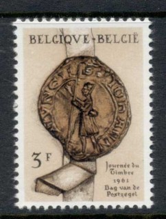 Belgium-1961-Stamp-Day-MUH