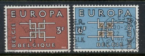 Belgium-1963-Europa-FU