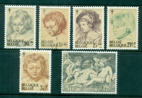 Belgium-1963-Rubens-Portraits