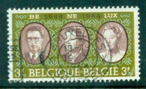 Belgium-1964-Benelux-FU-lot83271