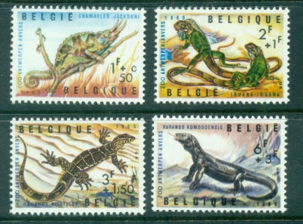 Belgium-1965-Antwerp-Zoo-Animals-MLH-lot83550