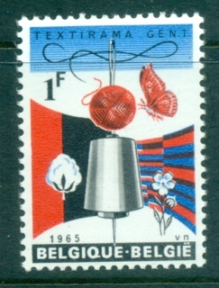 Belgium-1965-Textile-Industry-Exhibition-MLH-lot83273