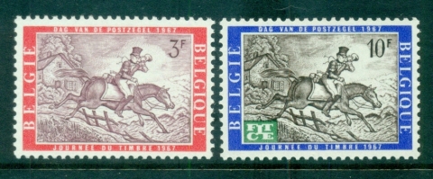 Belgium-1967-Stamp-day