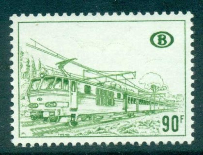 Belgium-1968-73-Railway-Stamp-90f-MUH-lot83638