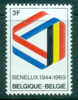 Belgium-1969-Benelux-Customs-Union-MLH-lot83318