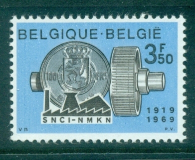 Belgium-1969-Industrial-Credit-Bank-MLH-lot83324