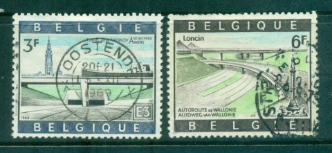 Belgium-1969-Kennedy-Tunnel-FU-lot83322