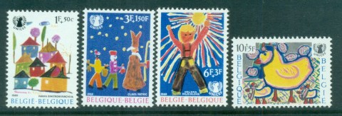 Belgium-1969-UNICEF-Childrens-Paintings-MUH-lot83568