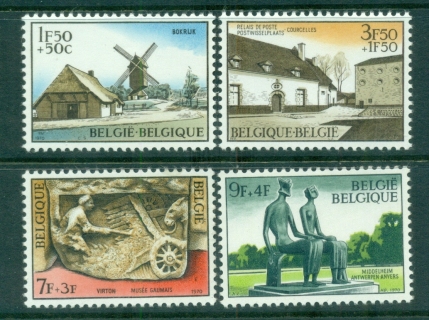 Belgium-1970-Belgian-Museums-MUH-lot83572