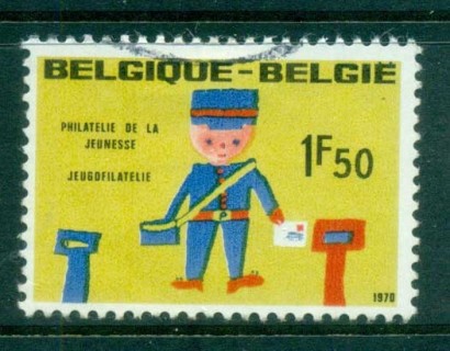 Belgium-1970-Youth-Stamp-day-FU-lot83328