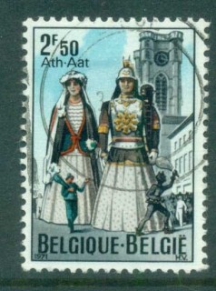 Belgium-1971-Giants-of-Ath-FU-lot83344