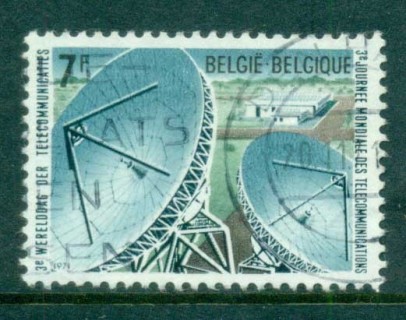 Belgium-1971-World-Telecommunications-Day-FU-lot83340